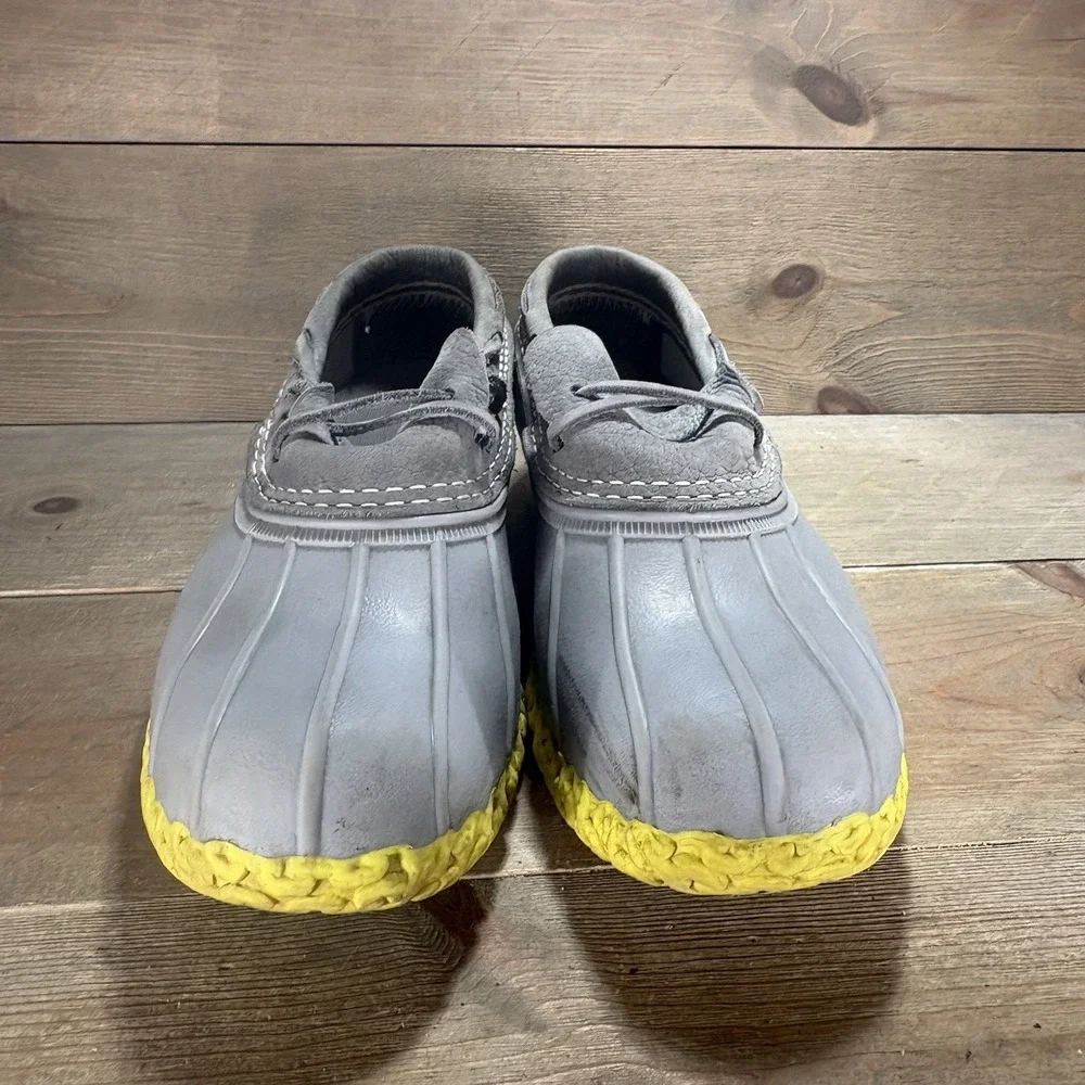 Ll bean moc boots womens size 9 shoes gray waterproof snow shoes